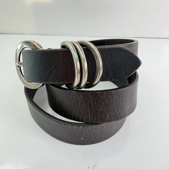Frye Accessories - Frye Leather Belt – Distressed Vintage Style – Genuine Leather
